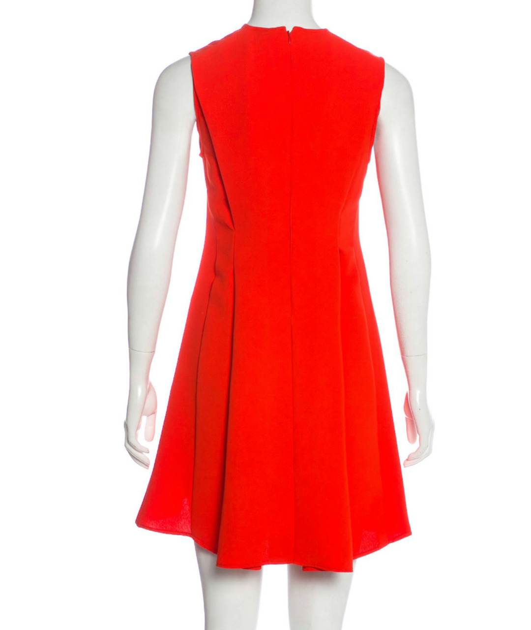 MCQ ALEXANDER MCQUEEN Красное полиэстеровое повседневное платье, фото 3