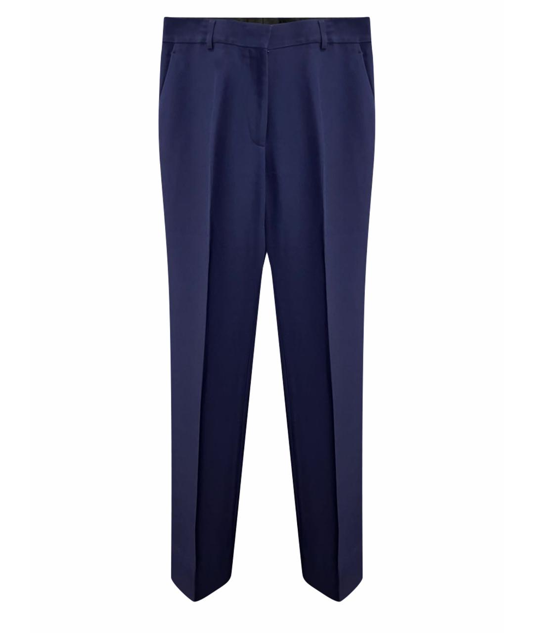 HAIDER ACKERMANN Темно-синие прямые брюки, фото 1