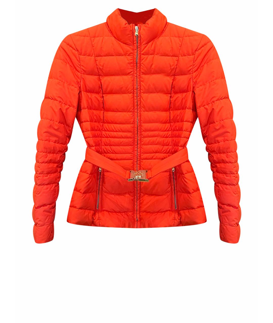 ROBERTO CAVALLI Оранжевая полиэстеровая куртка, фото 1