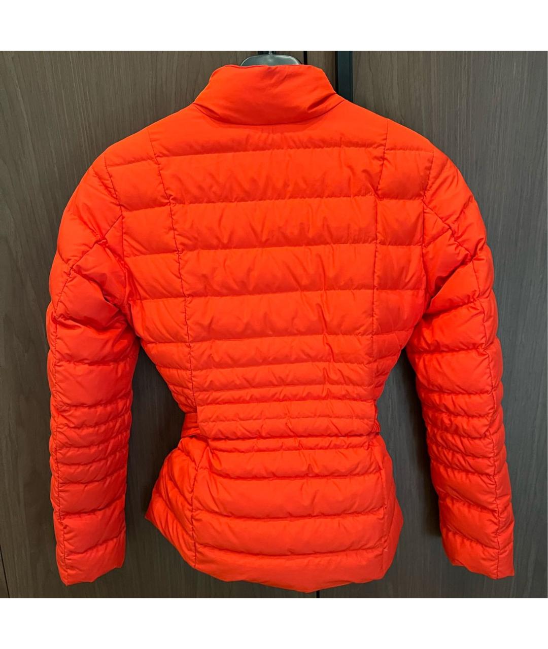 ROBERTO CAVALLI Оранжевая полиэстеровая куртка, фото 2