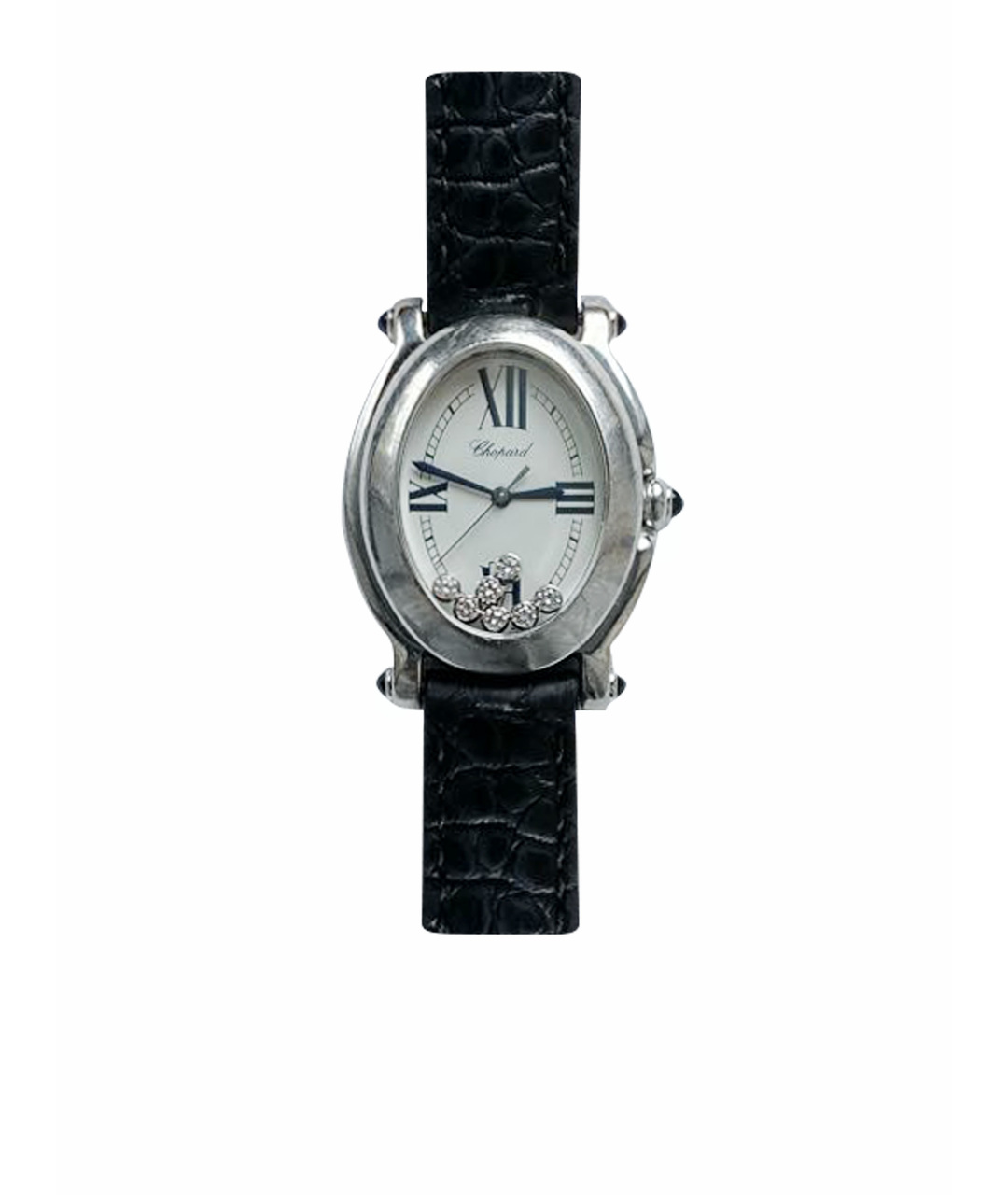 CHOPARD Темно-синие часы из белого золота, фото 1