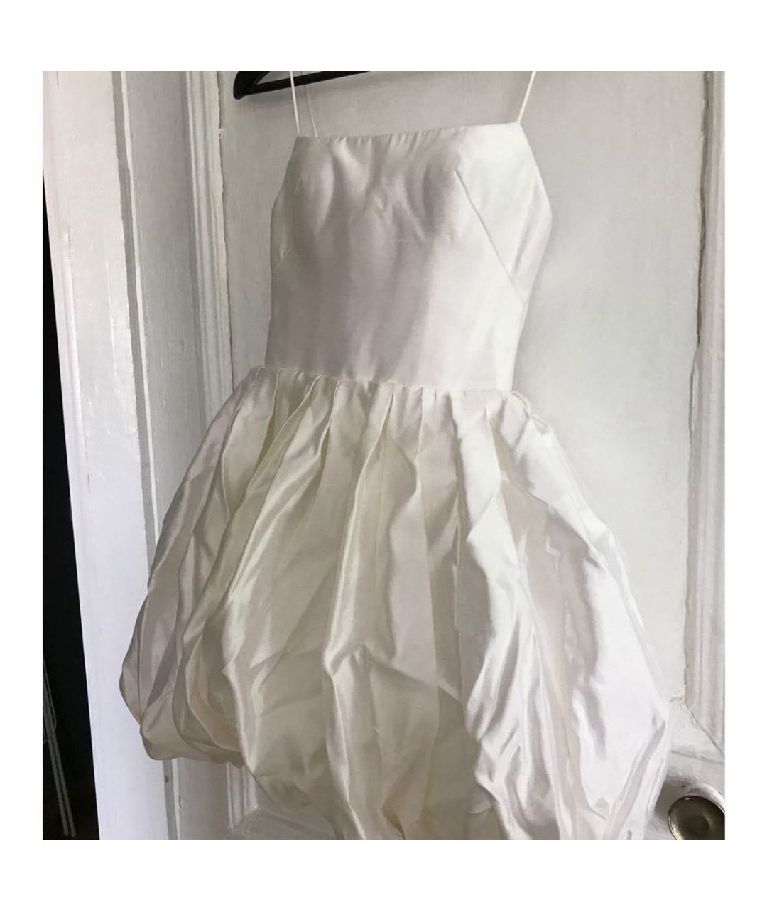 RASARIO Белое шелковое коктейльное платье, фото 2