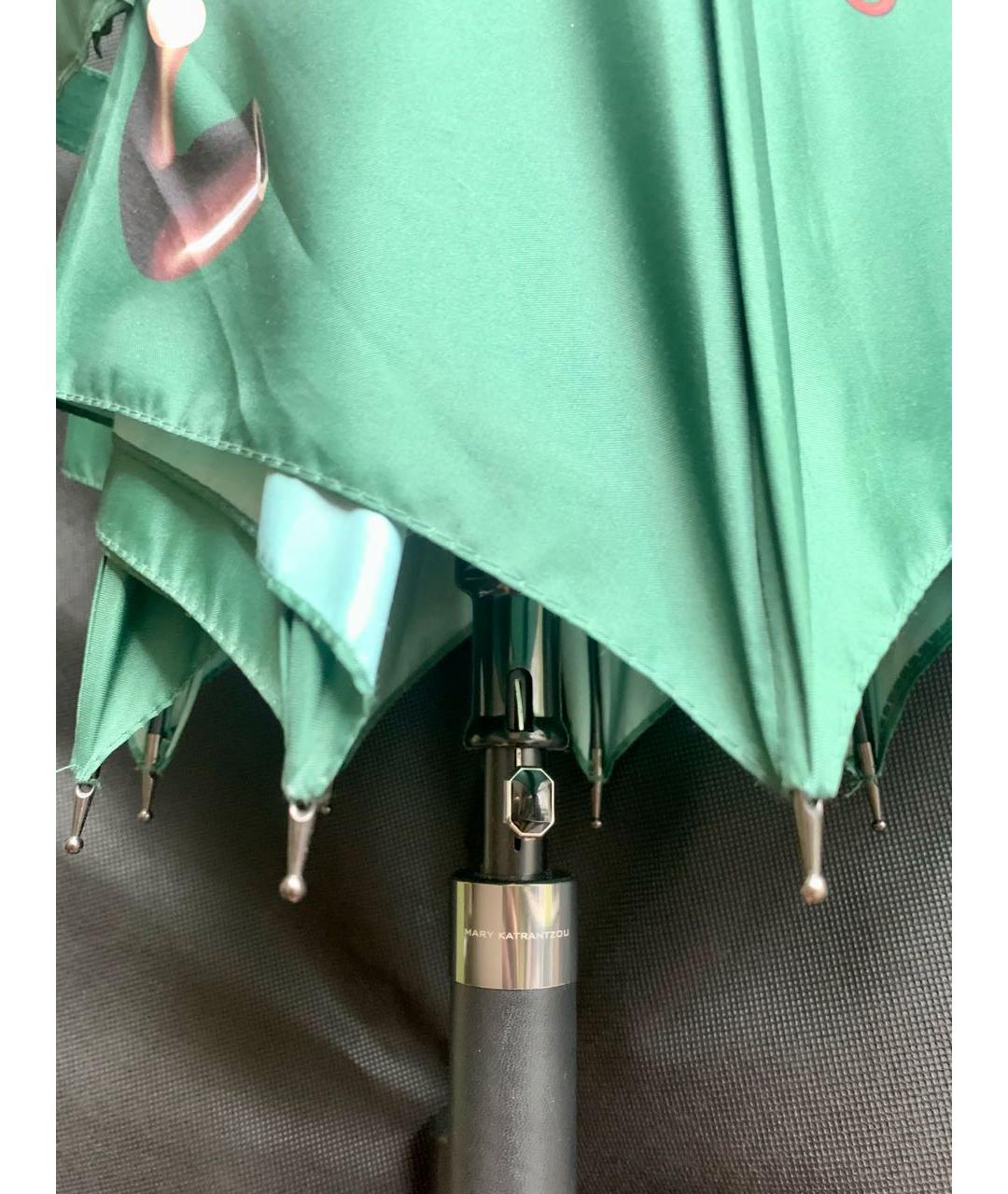 MARY KATRANTZOU Зеленый зонт, фото 3