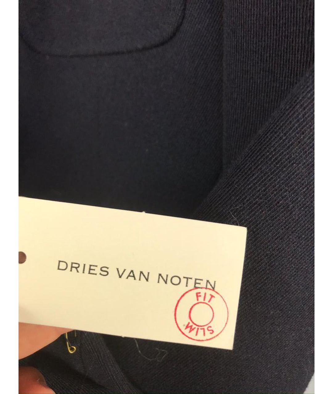 DRIES VAN NOTEN Черное пальто, фото 8