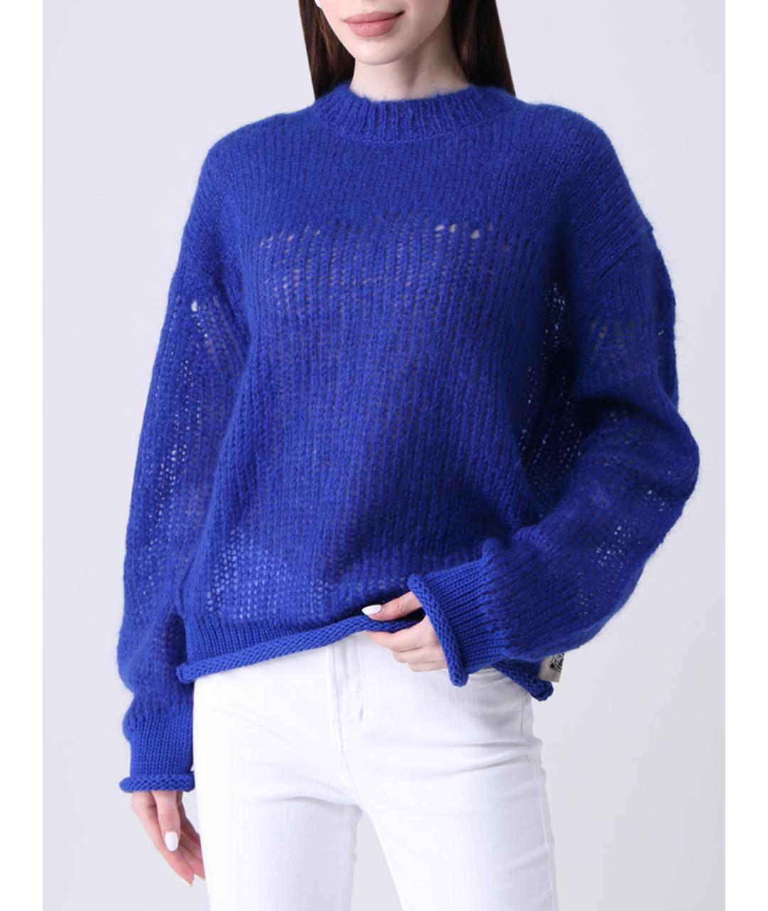 KENZO Синий джемпер / свитер, фото 3
