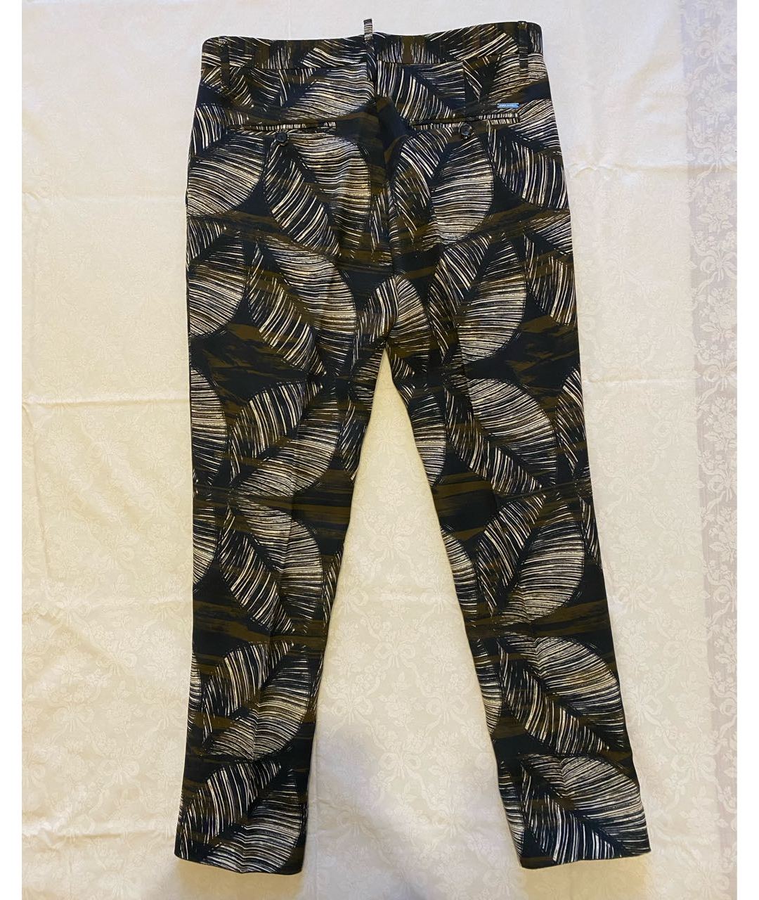 DSQUARED2 Мульти вискозные классические брюки, фото 2
