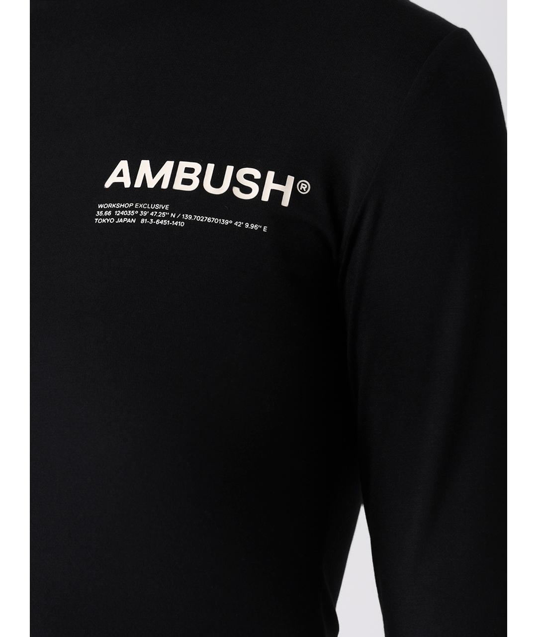 AMBUSH Черная водолазка, фото 5