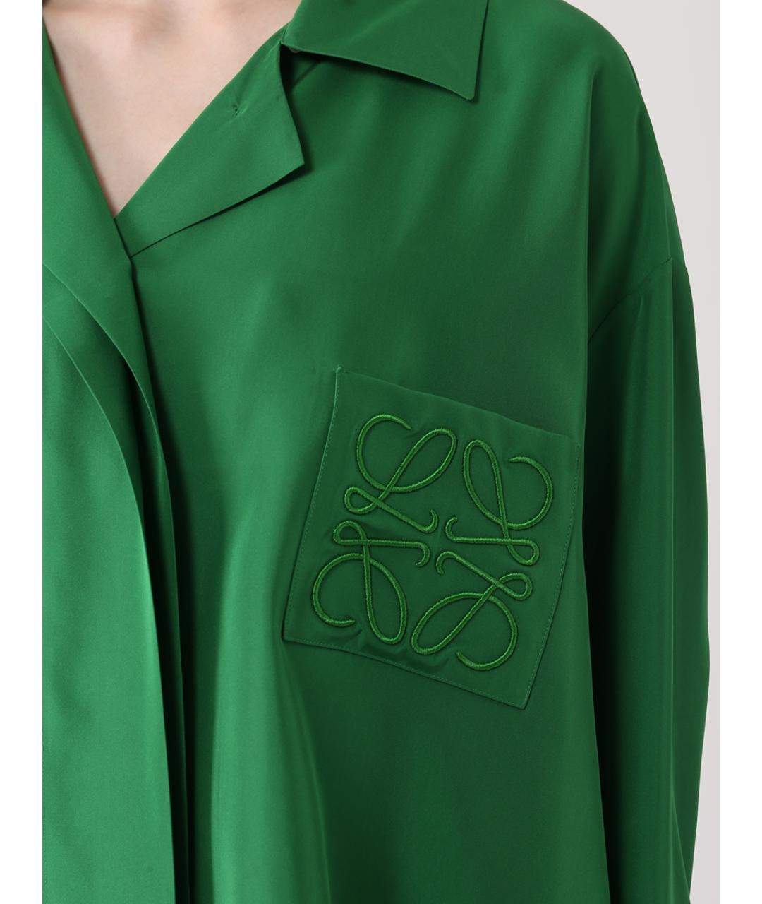 LOEWE Зеленая рубашка, фото 5