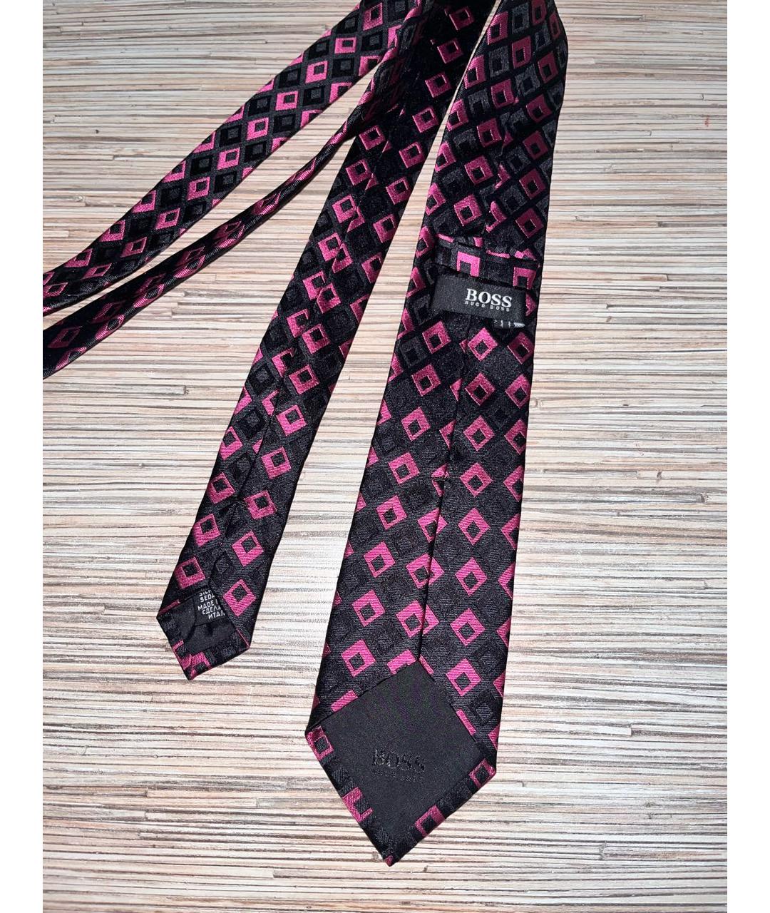 HUGO BOSS Мульти шелковый галстук, фото 3