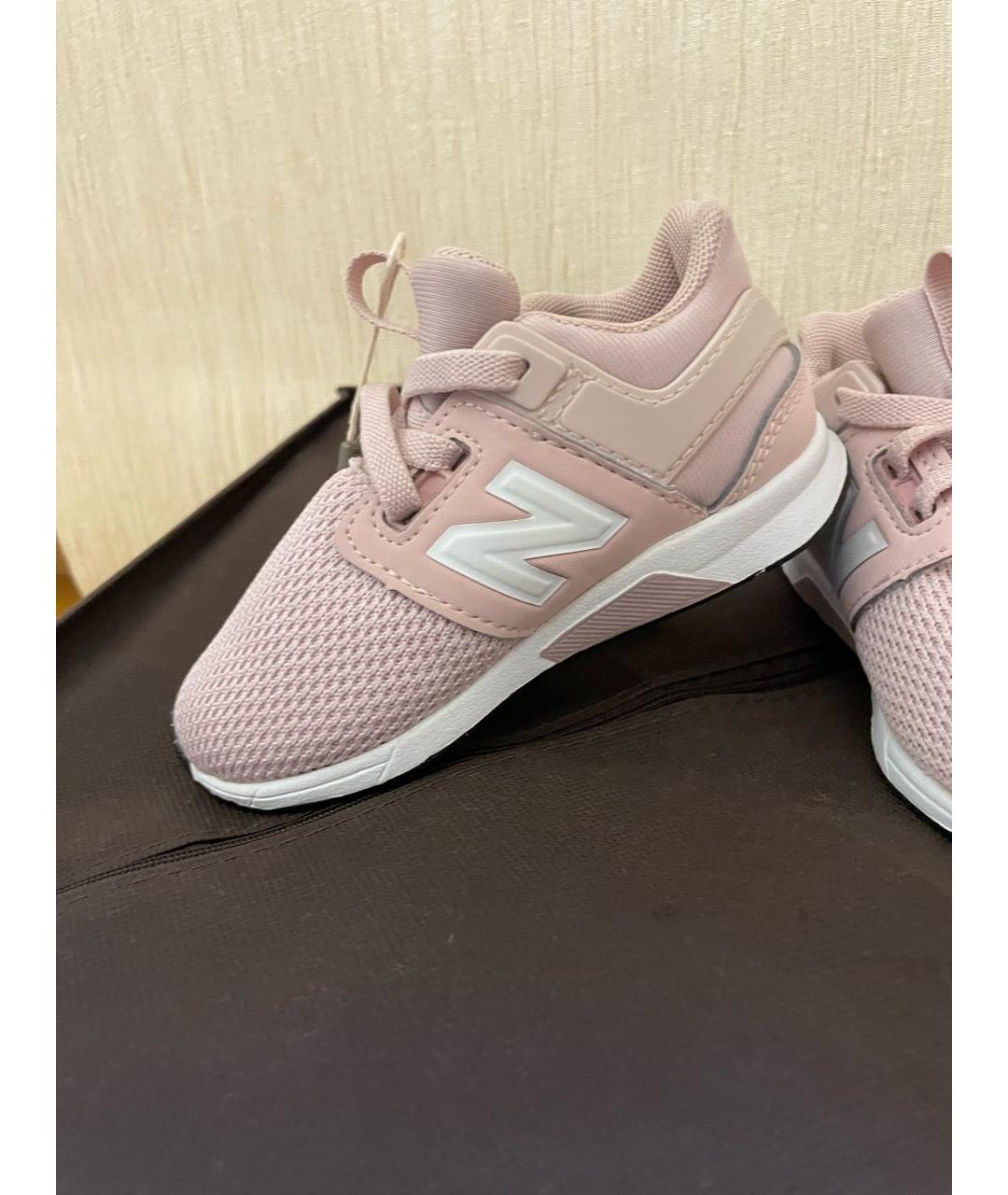 NEW BALANCE Розовые кеды, фото 2