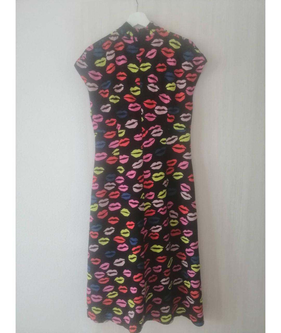 LULU GUINNESS Вискозное коктейльное платье, фото 2