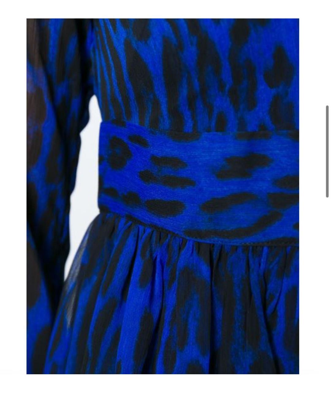 MICHAEL KORS Синее повседневное платье, фото 4