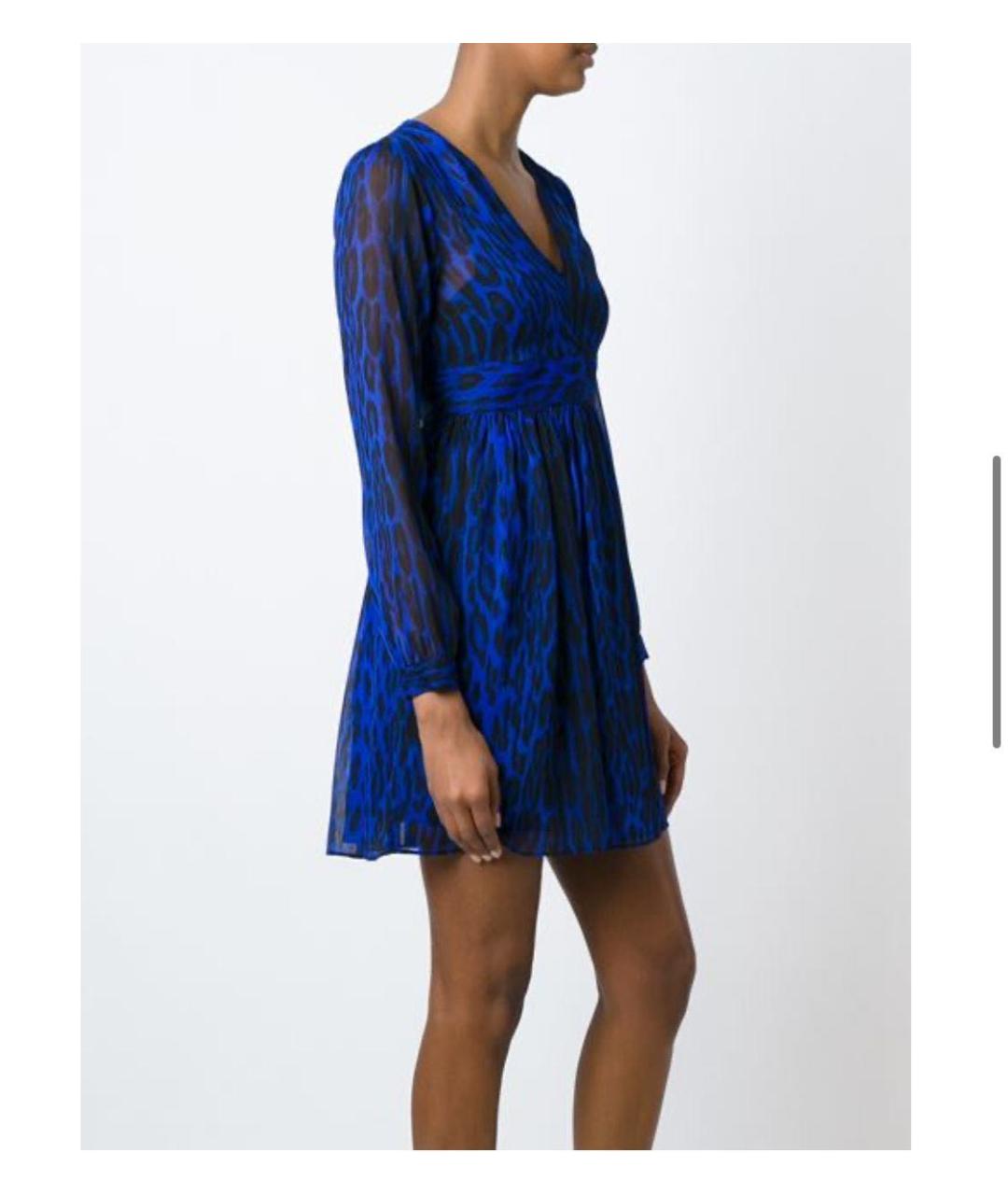 MICHAEL KORS Синее повседневное платье, фото 2