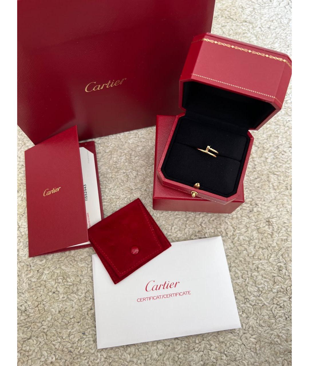 CARTIER Кольцо из желтого золота, фото 4