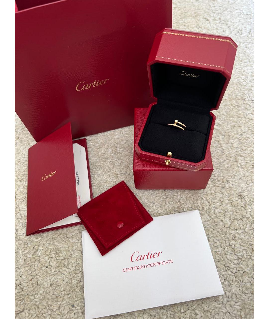 CARTIER Кольцо из желтого золота, фото 6