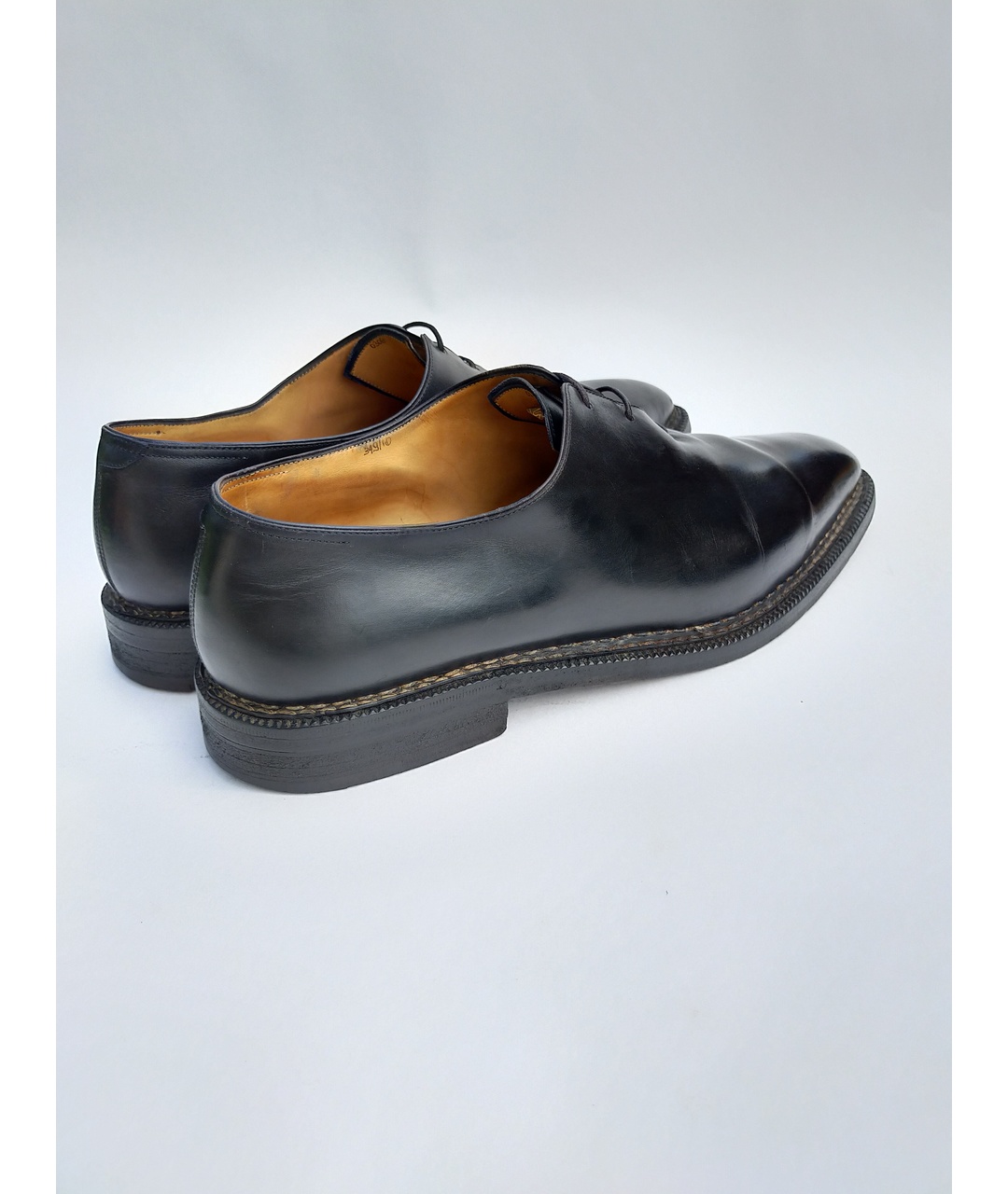 BERLUTI Черные кожаные туфли, фото 4