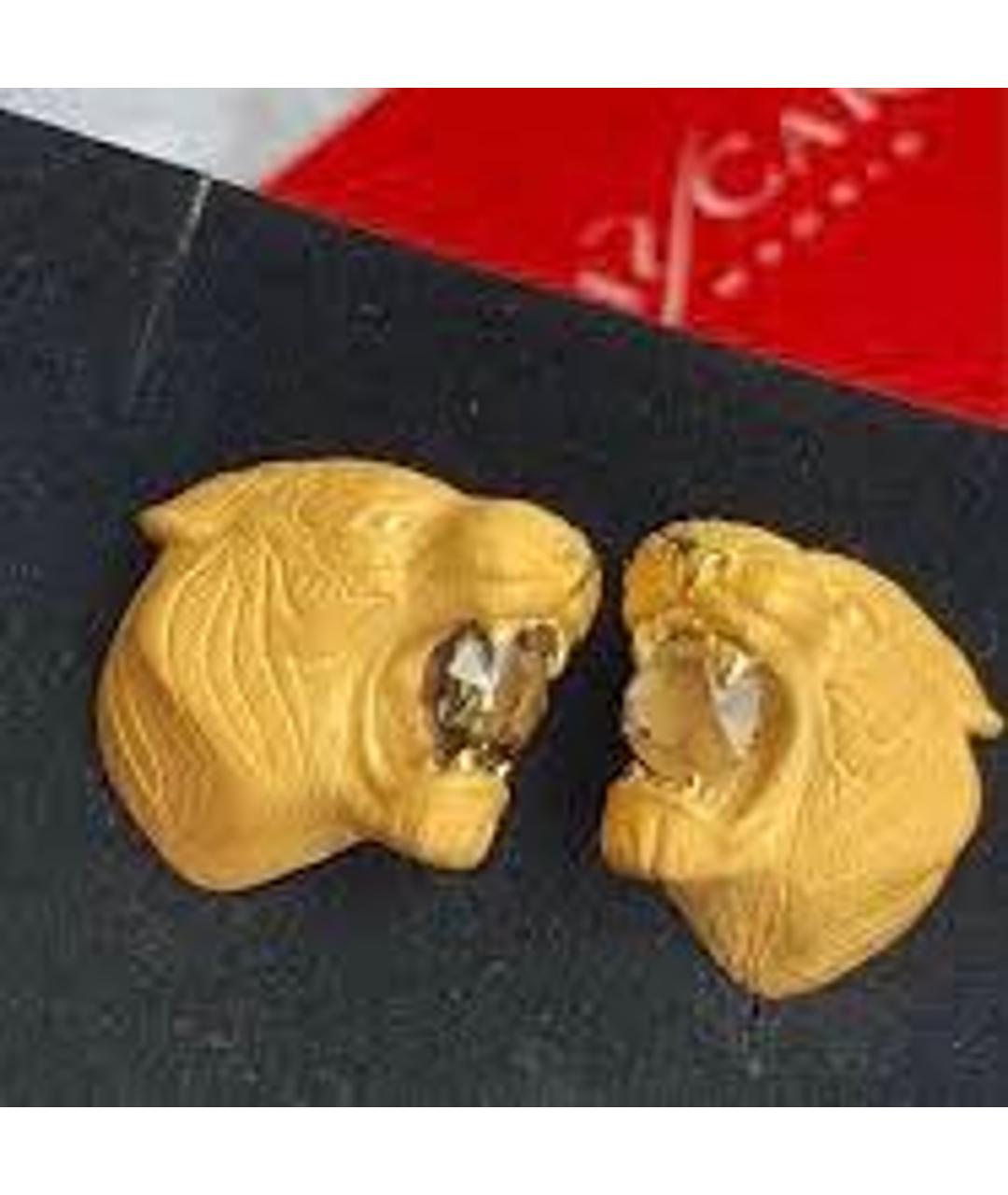 CARRERA Y CARRERA Золотые запонки из желтого золота, фото 2