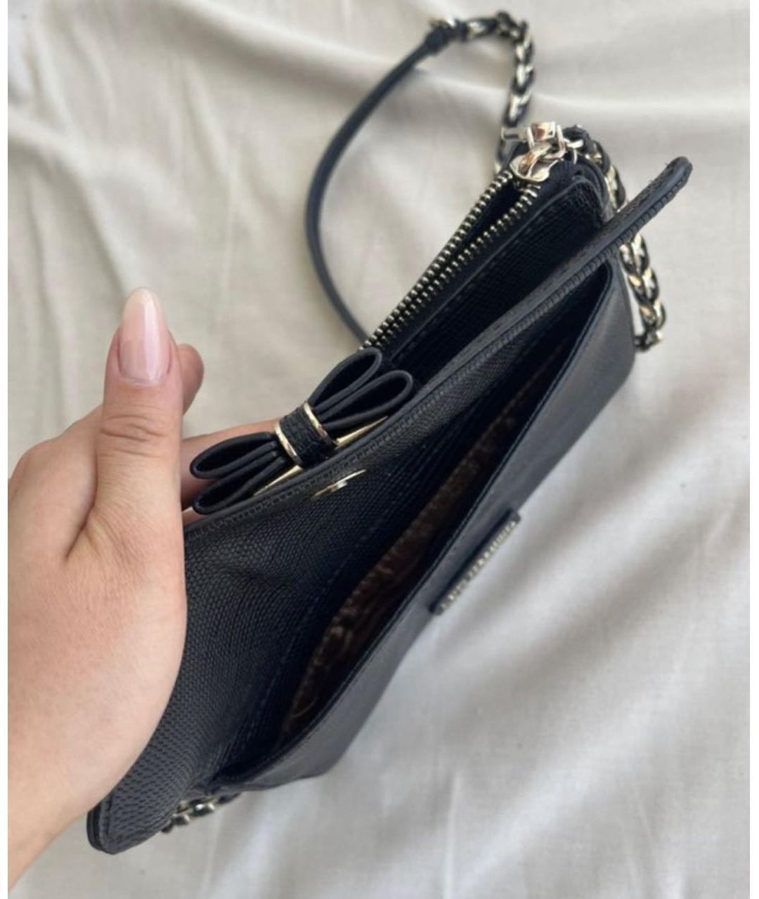 LOVE MOSCHINO Черная сумка тоут из искусственной кожи, фото 3