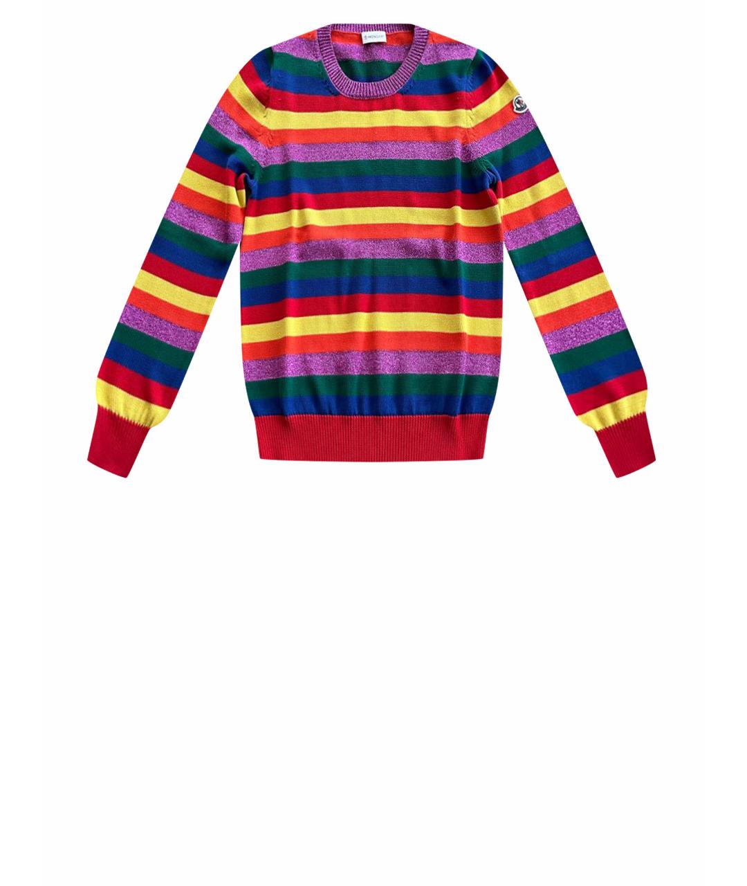 MONCLER Мульти хлопковый джемпер / свитер, фото 1