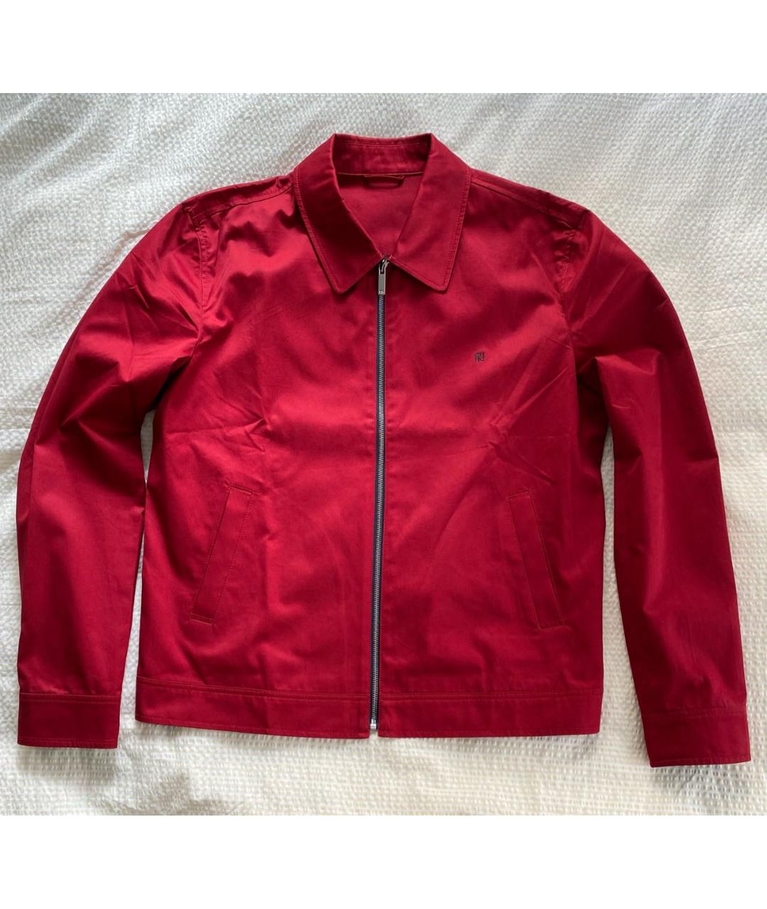 CH CAROLINA HERRERA Красная хлопковая куртка, фото 6