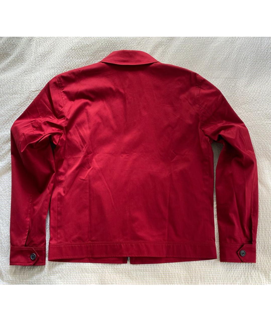 CH CAROLINA HERRERA Красная хлопковая куртка, фото 5