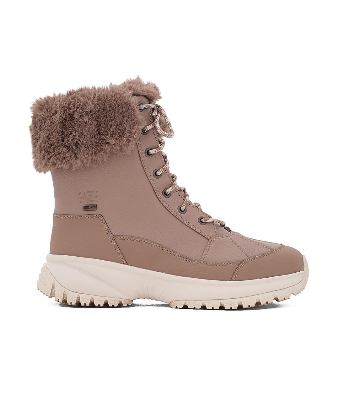 UGG AUSTRALIA Бежевые ботинки, фото 1