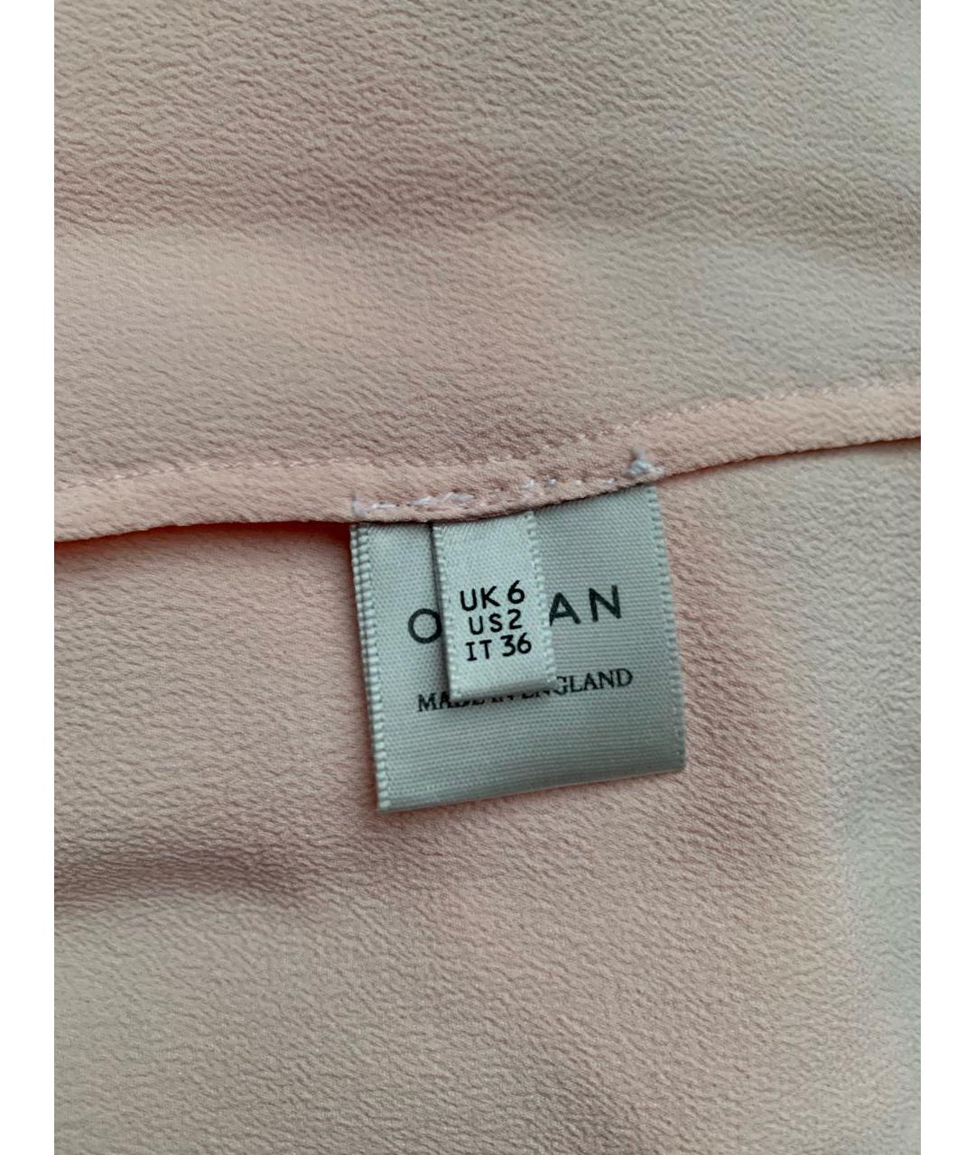 OSMAN Розовая креповая блузы, фото 3