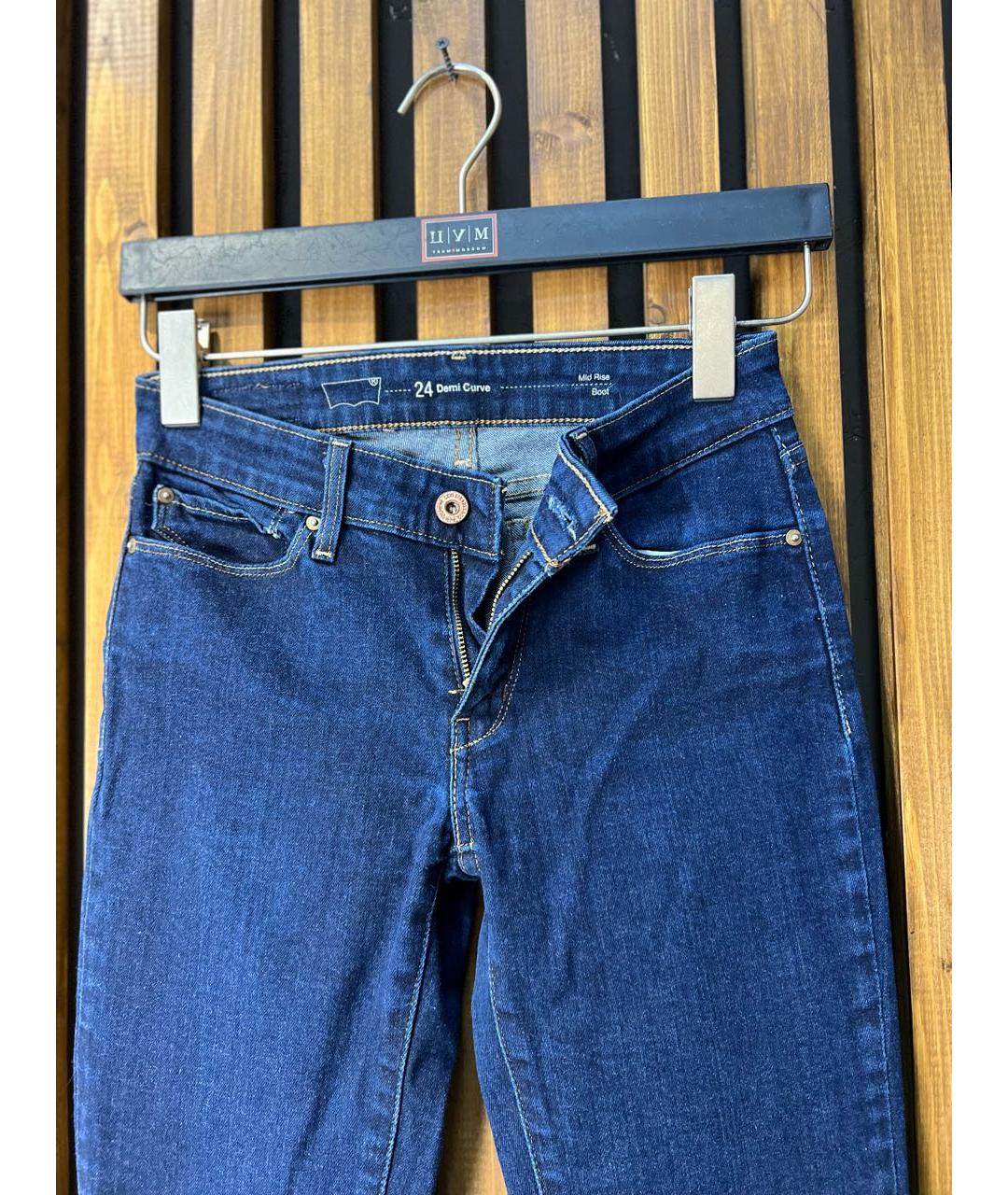 LEVI'S Хлопковые джинсы клеш, фото 3