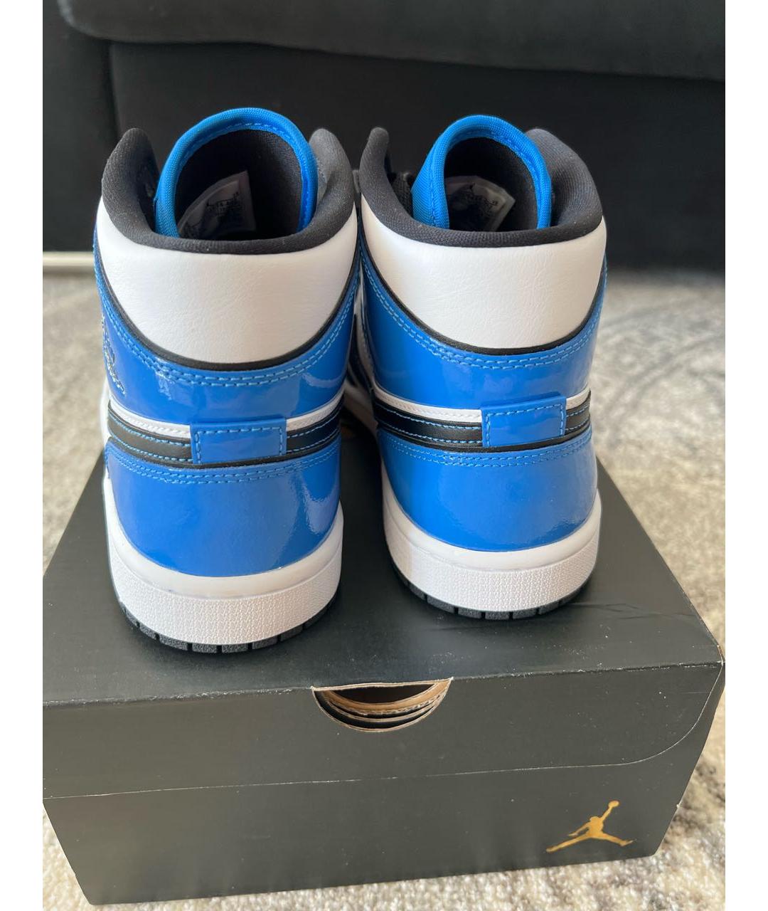 JORDAN Синие кеды, фото 4