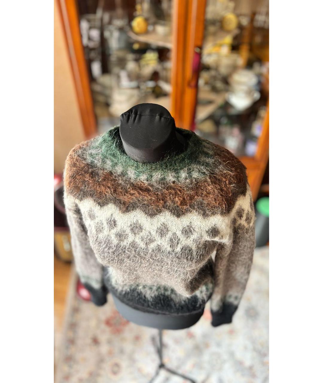 DSQUARED2 Серый полиэстеровый джемпер / свитер, фото 6