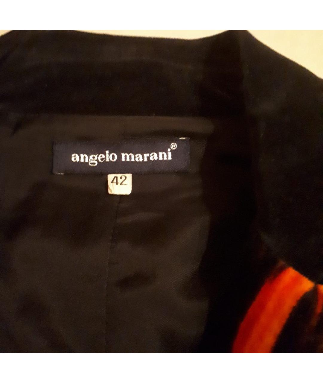 ANGELO MARANI Мульти атласный жакет/пиджак, фото 3