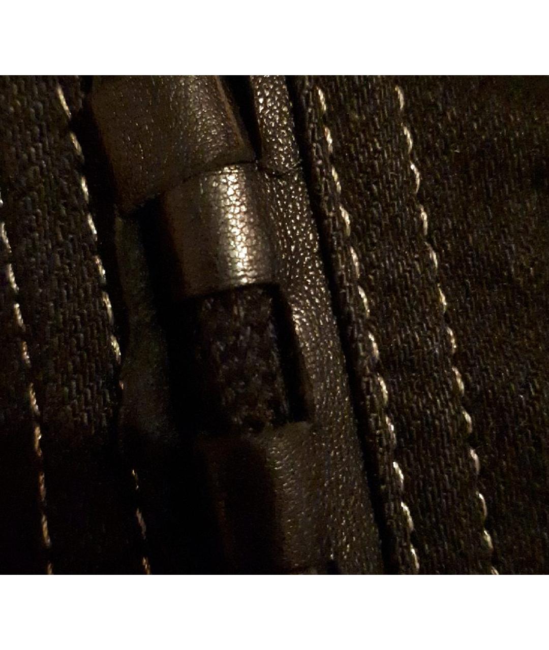ANGELO MARANI Черная хлопко-эластановая юбка миди, фото 6