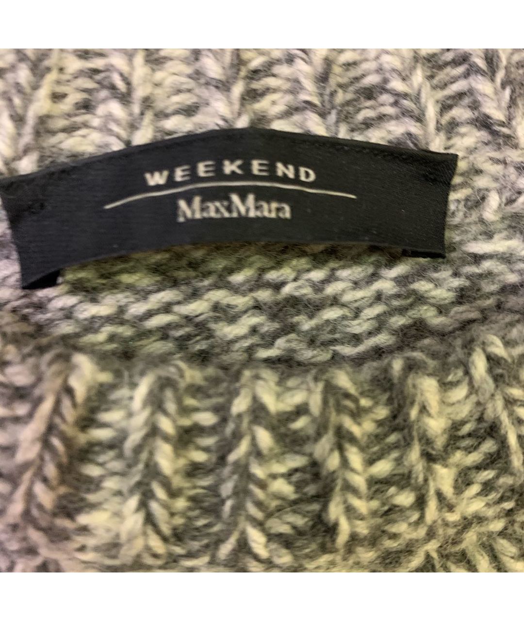 MAX MARA Серый шерстяной джемпер / свитер, фото 2