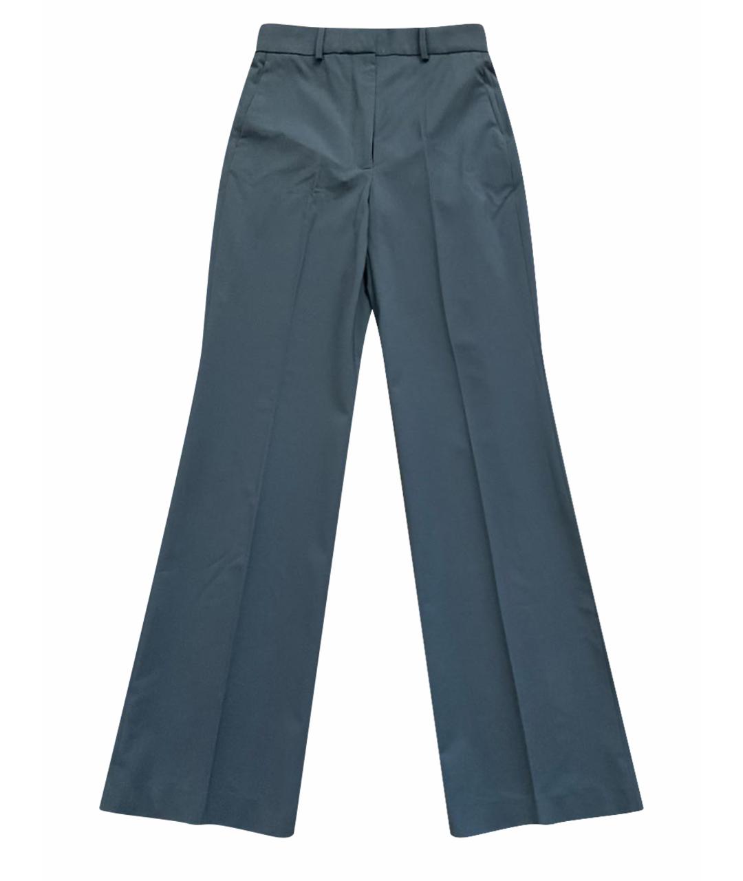 JOSEPH Голубые шерстяные брюки широкие, фото 1