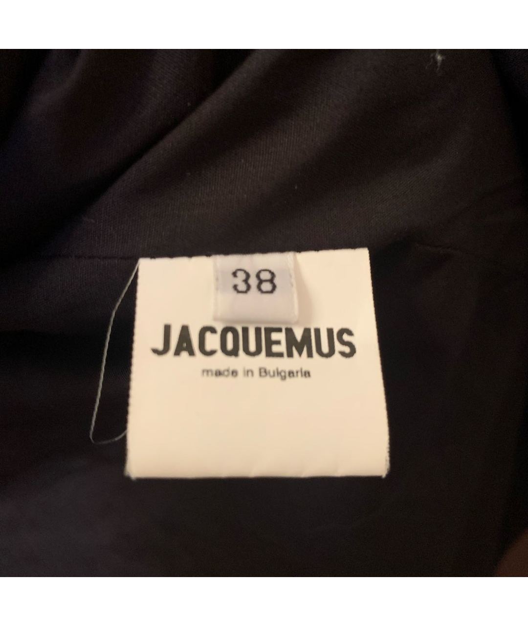 JACQUEMUS Черный хлопковый жакет/пиджак, фото 5