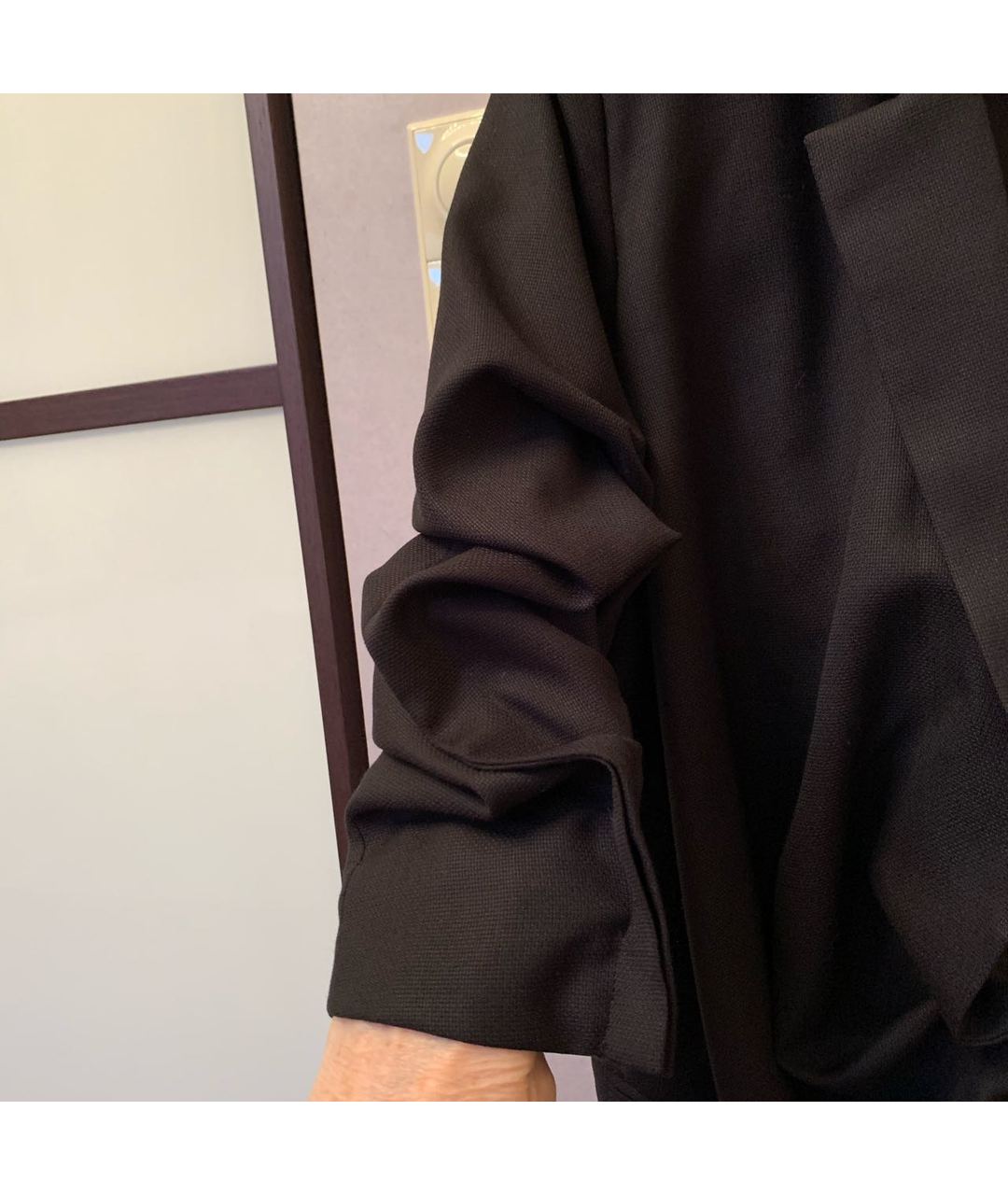 JACQUEMUS Черный хлопковый жакет/пиджак, фото 7