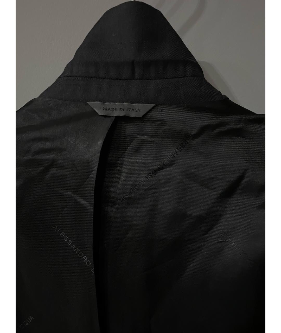 ALESSANDRO DELL'ACQUA Черный вечерний костюм, фото 2