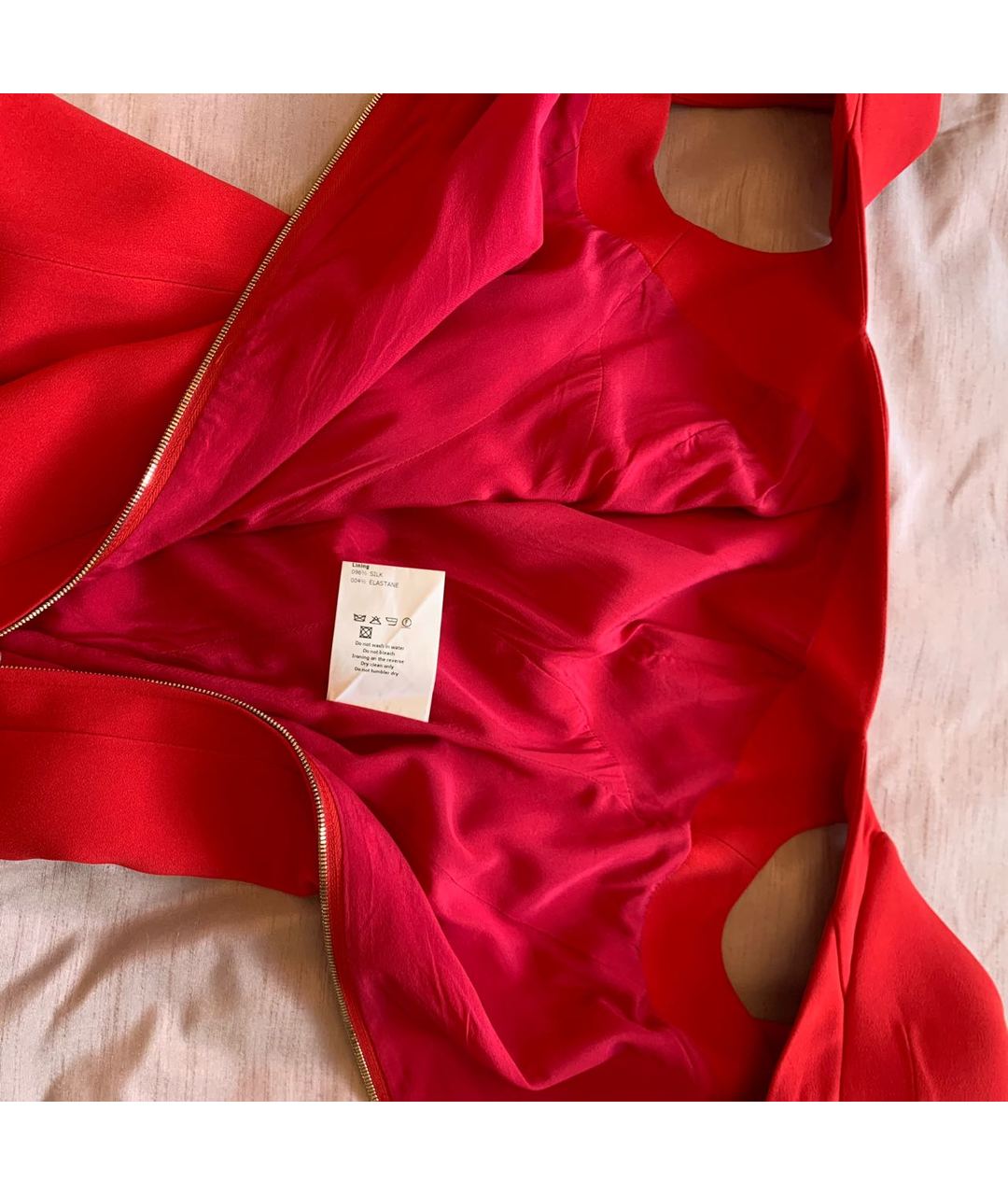 ANTONIO BERARDI Красное креповое повседневное платье, фото 6