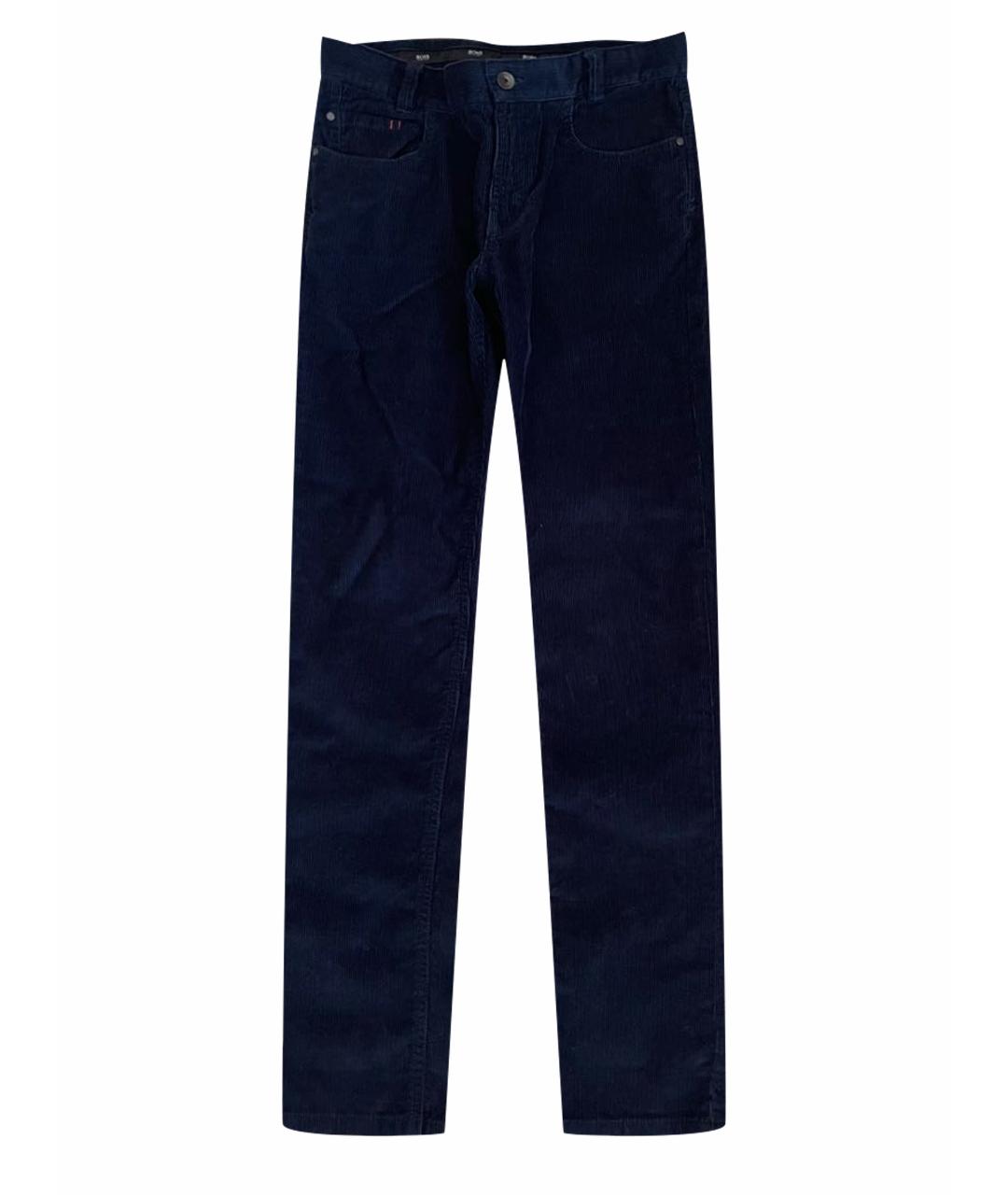 HUGO BOSS Темно-синие брюки и шорты, фото 1