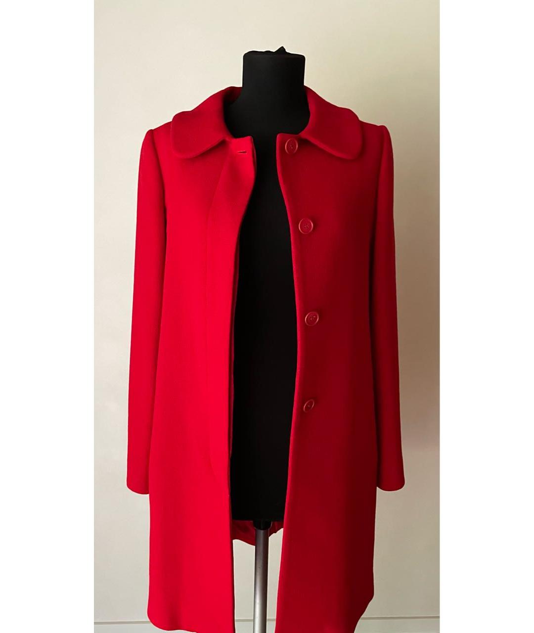 P.A.R.O.S.H. Красное шерстяное пальто, фото 2