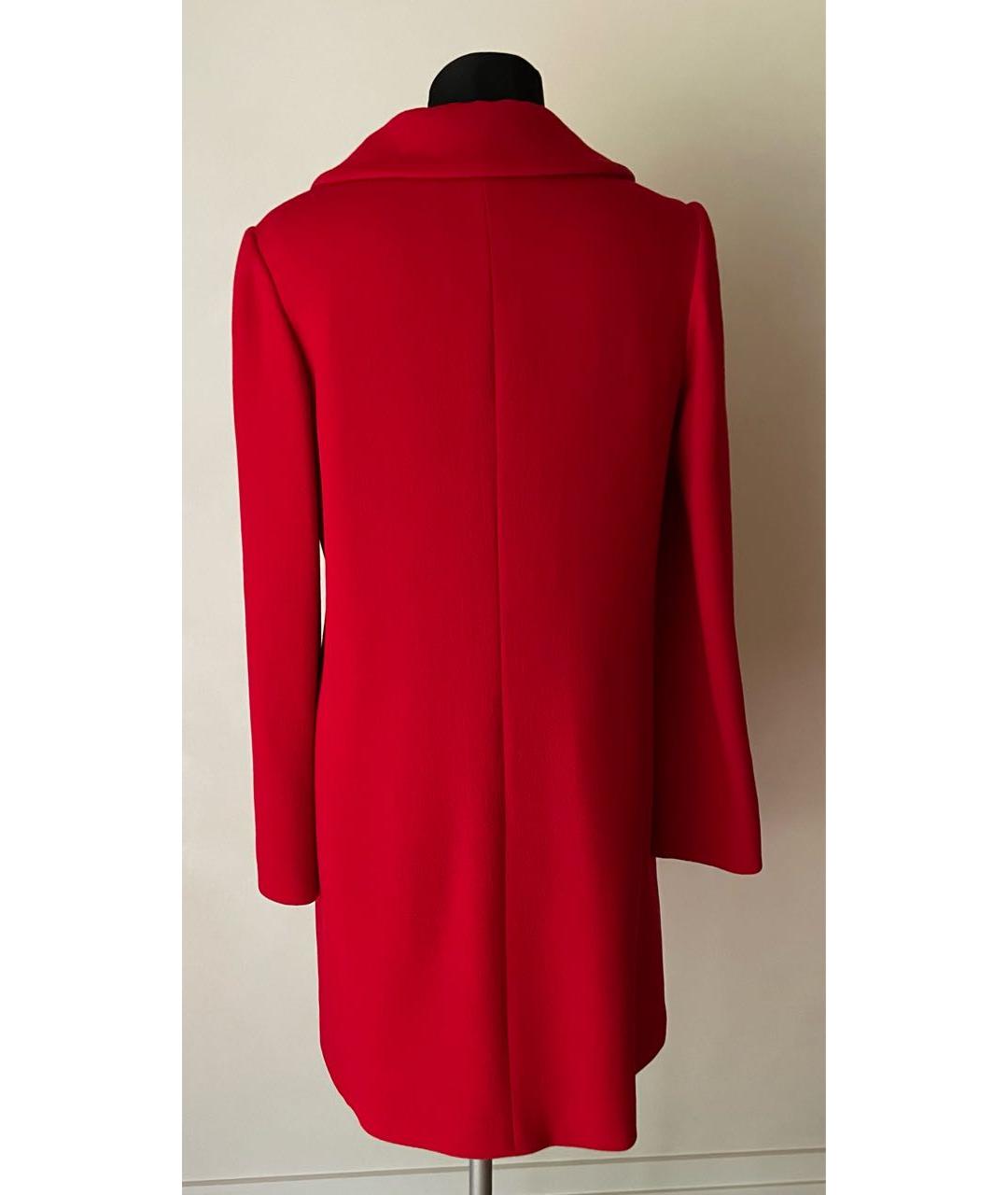 P.A.R.O.S.H. Красное шерстяное пальто, фото 5