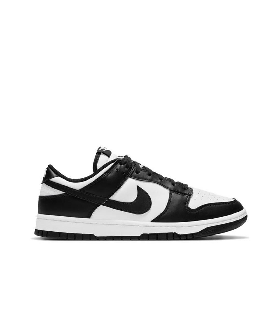 NIKE Черные кожаные кроссовки, фото 1