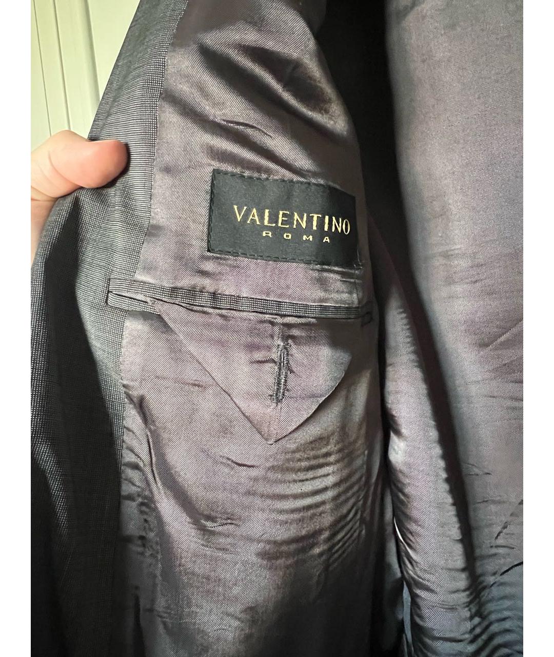 VALENTINO Антрацитовый пиджак, фото 4
