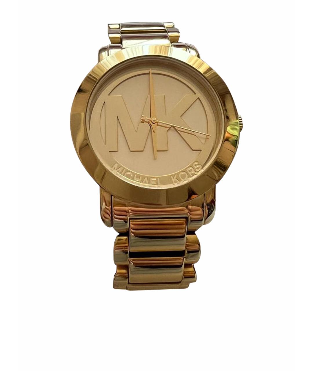 MICHAEL KORS Золотые часы, фото 1