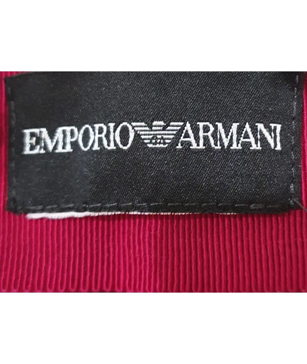 EMPORIO ARMANI Розовая юбка мини, фото 4