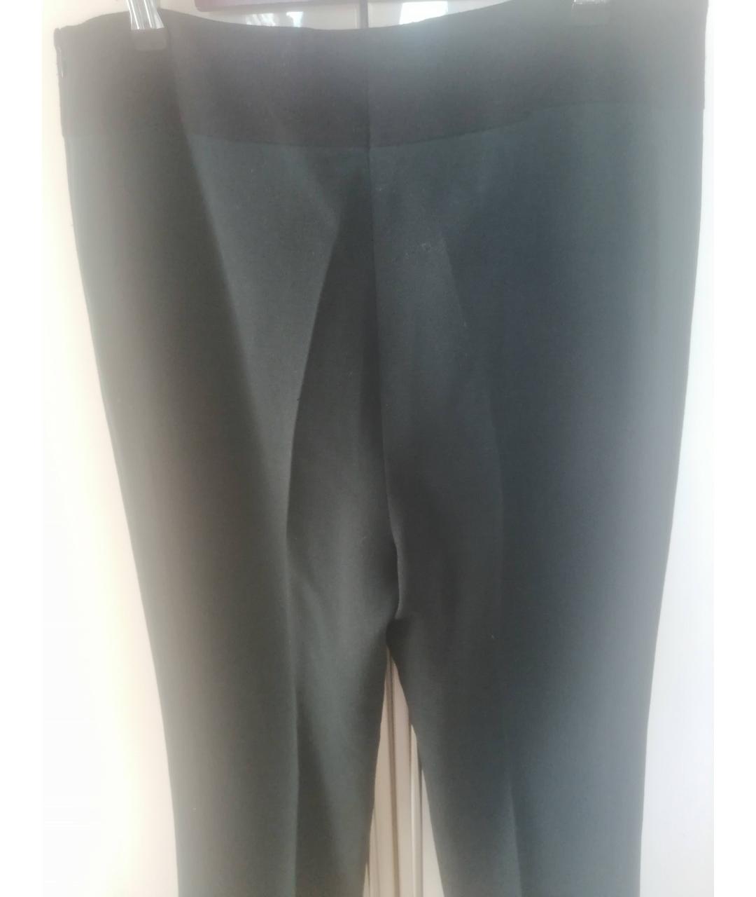 AKRIS Зеленые шерстяные брюки широкие, фото 6
