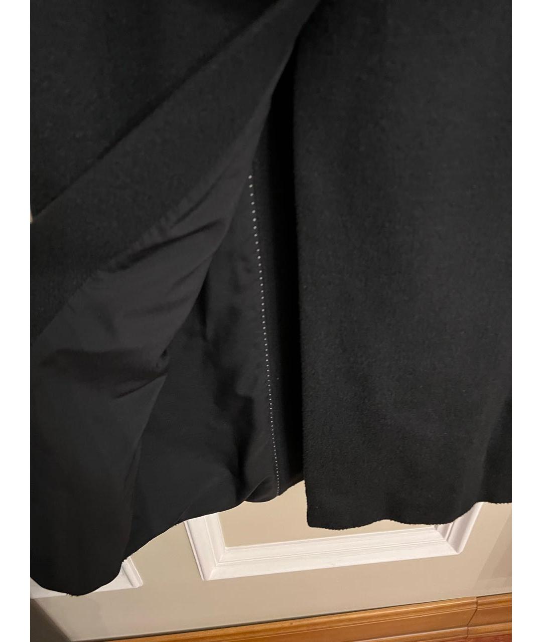 BLUGIRL Черное шерстяное пальто, фото 5