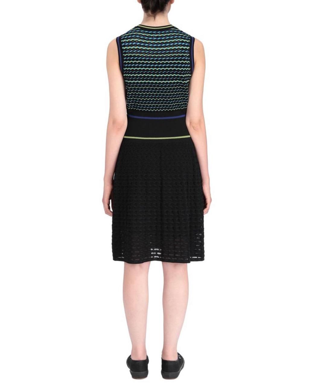 M MISSONI Черное шерстяное повседневное платье, фото 2