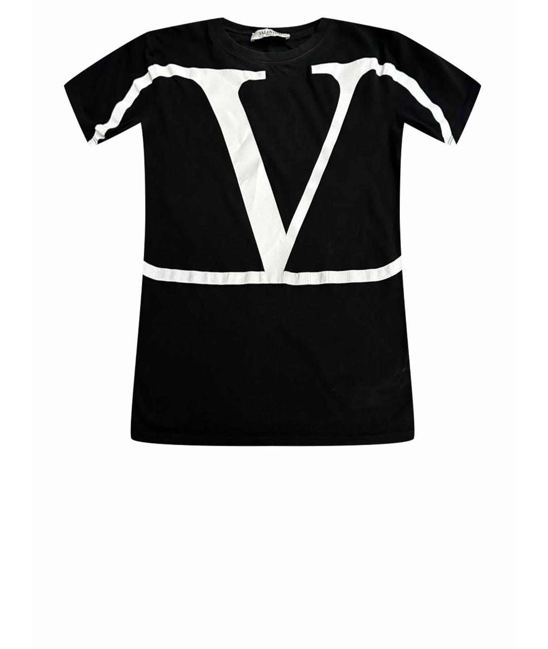 VALENTINO Черная футболка, фото 1