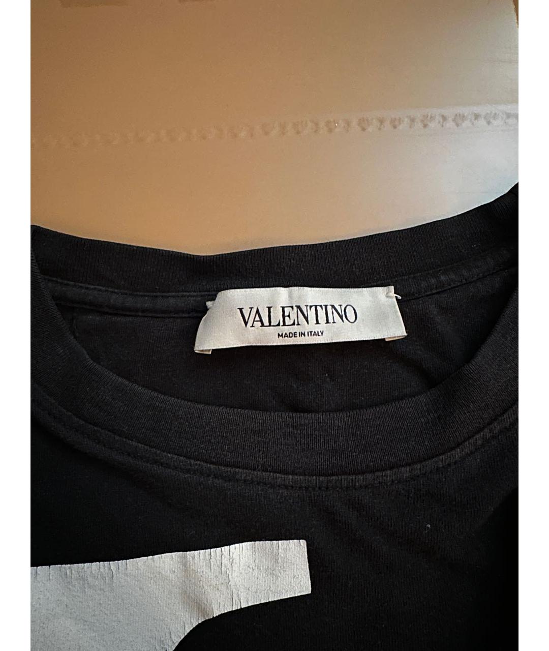 VALENTINO Черная футболка, фото 4